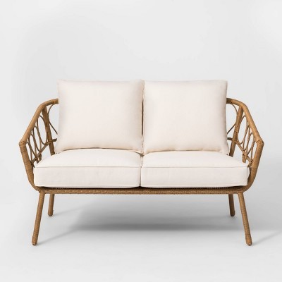 Britanna Patio Loveseat Natural - Opalhouse™ | Target
