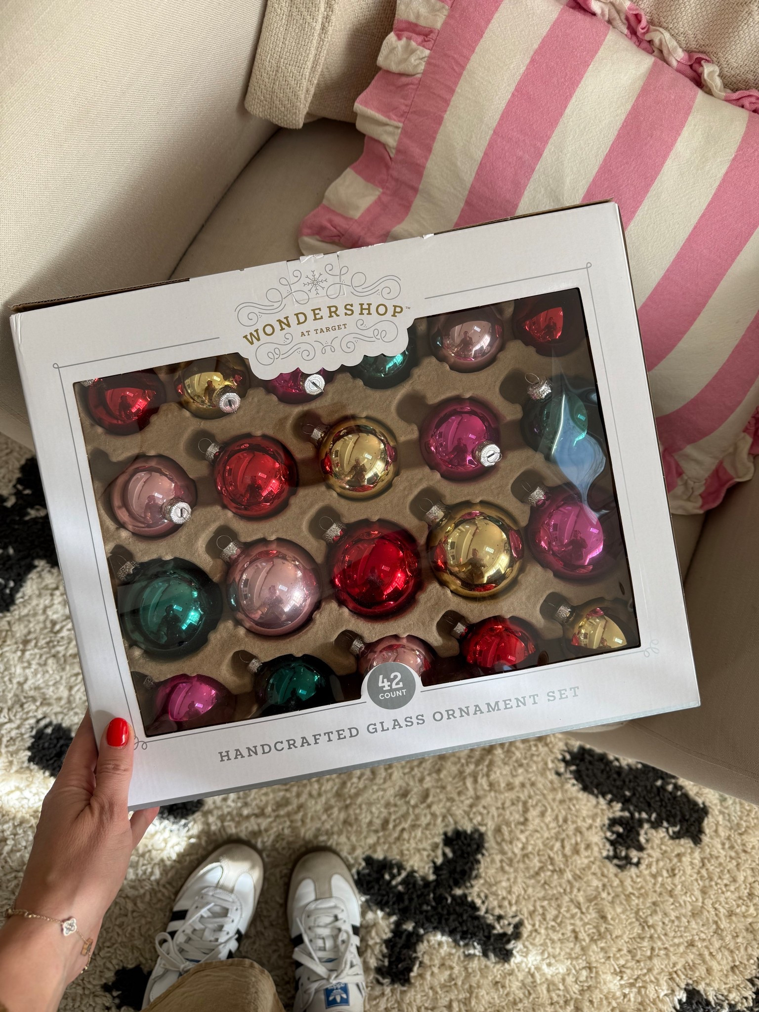 Target glass ornaments are still on sale! ✨

Colorful ornaments 
Christmas 

#LTKHoliday #LTKGiftGuide #LTKCyberWeek