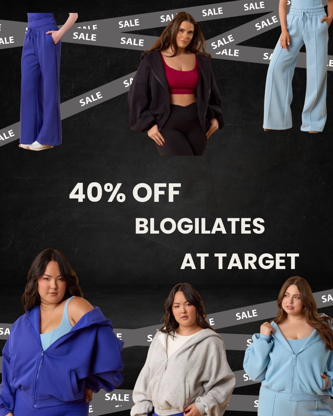 BLOGILATES IS BACK ONLY AT TARGET. its by popflex! Love anything and everything casey makes! This collection is limited and only available for a while so get it while you can! PLUS get 40% OFF the sweatshirts & pants! Its a great deal. Also a petite friendly brand. Get one for every lady in your family. Comfiest cozy sweat sets ever 

#LTKCyberWeek #LTKGiftGuide #LTKPetite