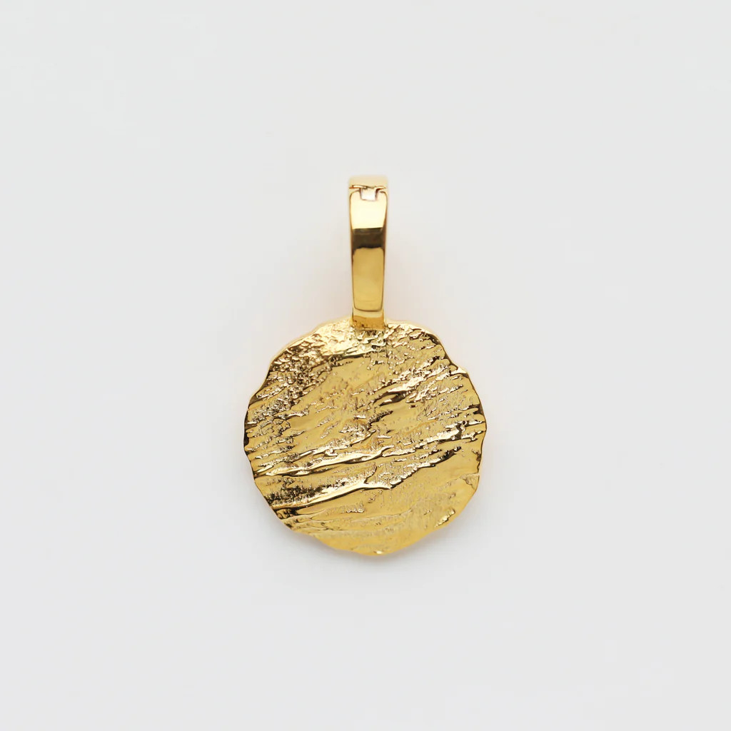Mini Molten Coin Pendant | Carrie Elizabeth