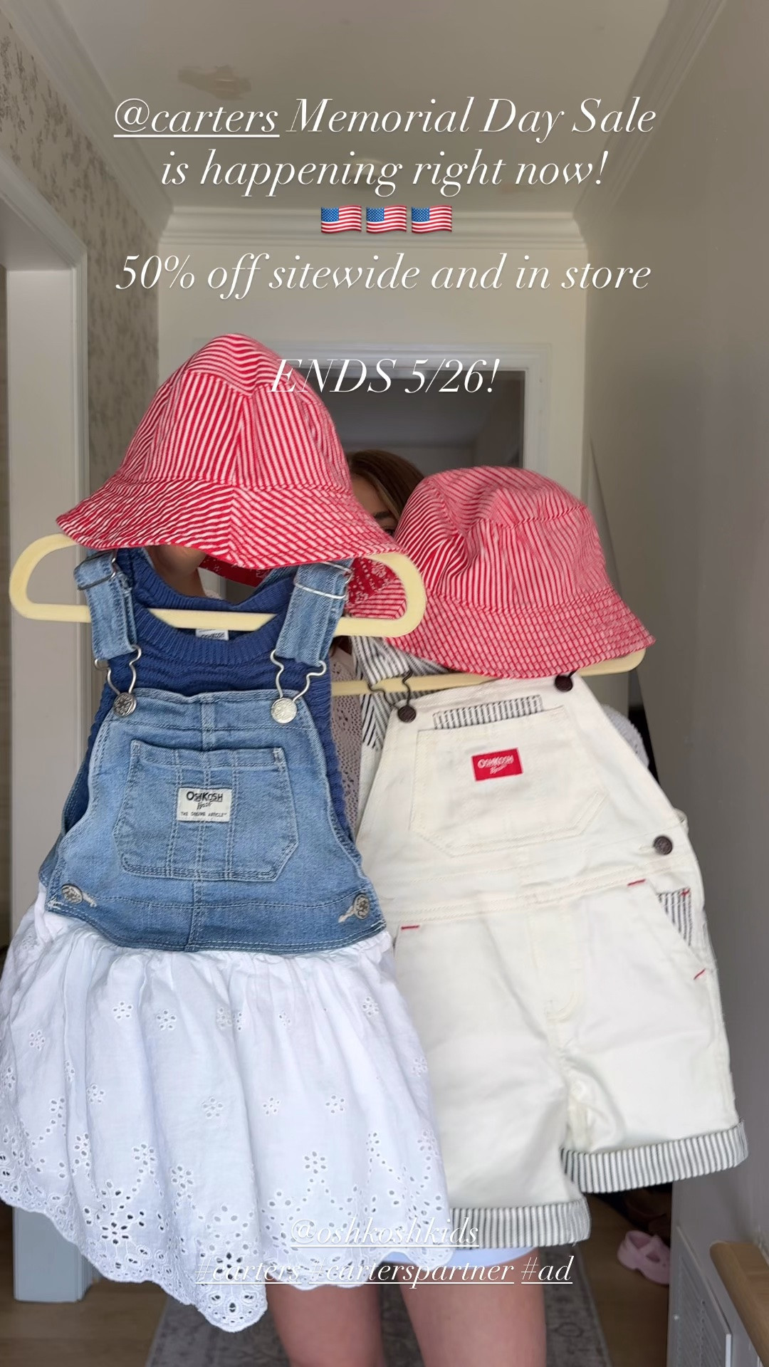 Shop the Memorial Day Sale!!!! 50% off sitewide and in store!!! Cutest pieces for babies and toddlers🇺🇸🤍🤭 sale date ends 5/26

 @carters @shop.ltk @oshkoshkids #ad #affiliate #Carters #CartersPartner #liketkit
