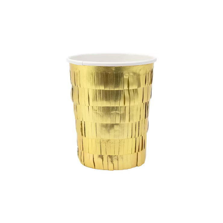 Meri Meri Gold Fringe Party Cups | Target