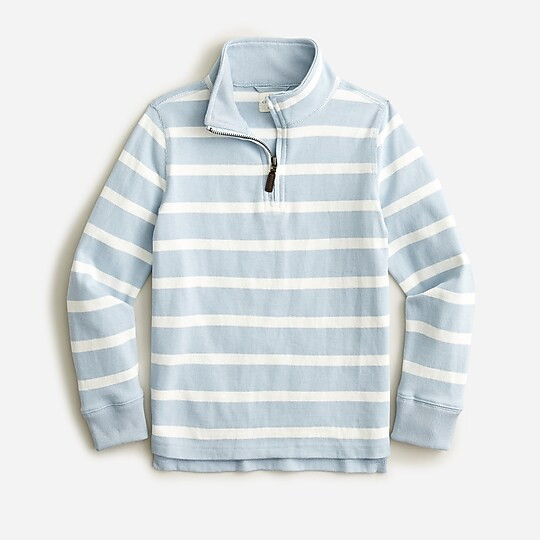 Kids' half-zip cotton popover shirt | J. Crew US
