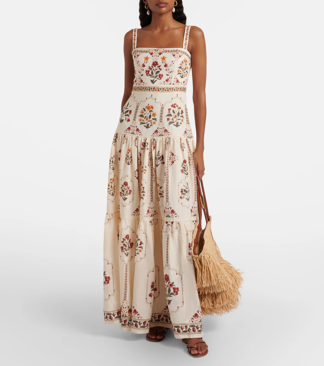 Maxikleid aus Leinen | Mytheresa (DACH)
