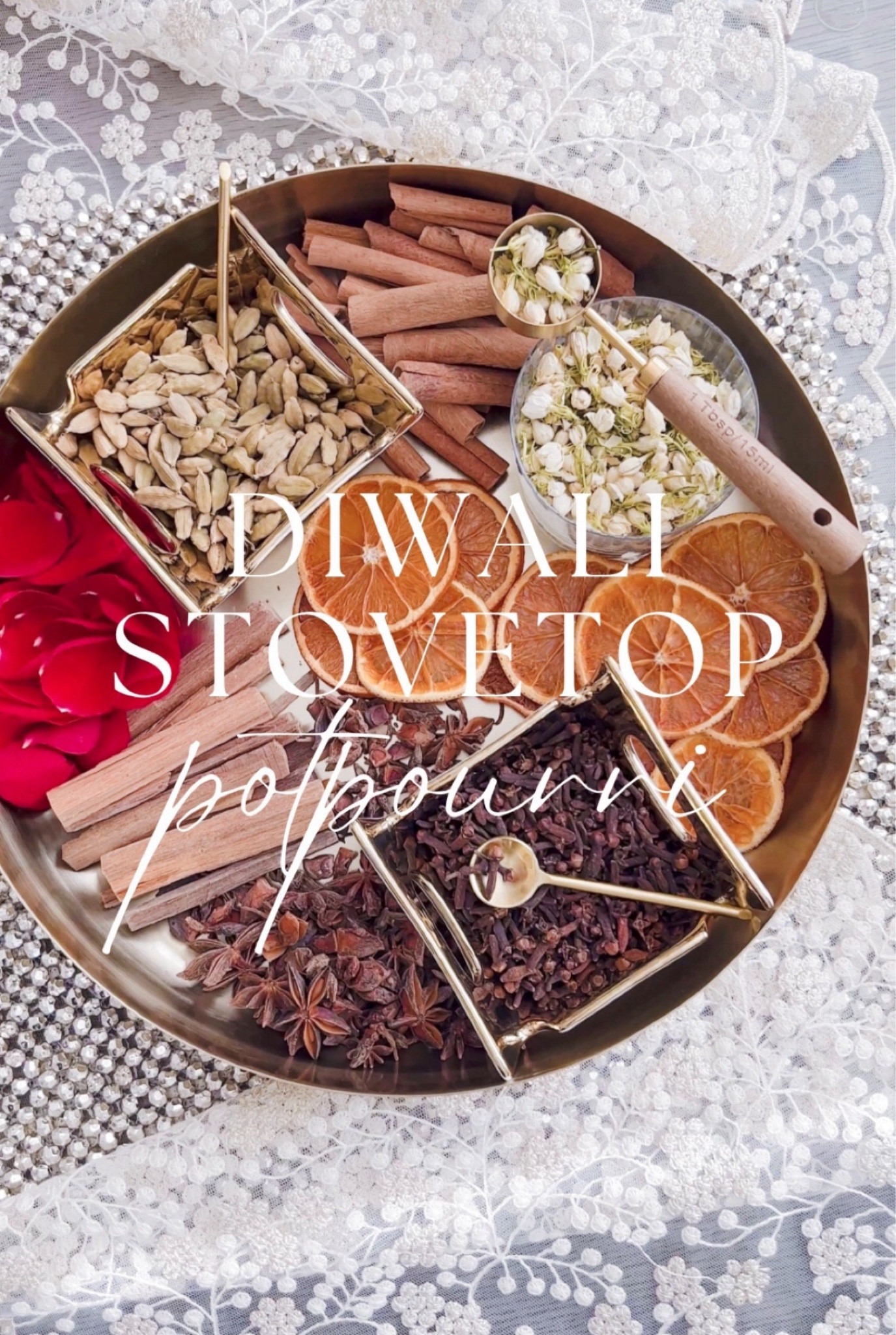 A desi-inspired twist on a classic holiday gift idea - STOVETOP POTPOURRI: DIWALI EDITION! ✨🪔

When you think of classic holiday or Christmas gifts, stovetop potpourri often comes to mind. I decided to put my own South Asian-inspired spin on this classic gift idea that I think would be perfect for your family and friends this Diwali, as a guest party favor for any event or celebration, or simply to make your own home smell amazing as you’re hosting this year! 

From the simmering citrus and florals to the aromatic spices, every ingredient comes together so beautifully to make your home smell natural and inviting!

#LTKParties #LTKSeasonal #LTKHome