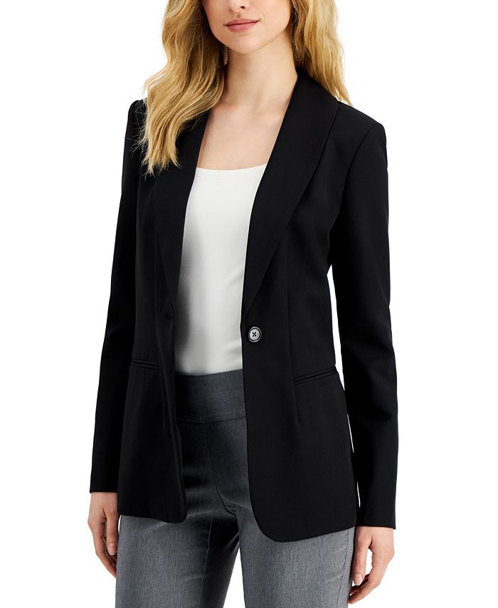Alfani Shawl-Collar Blazer, Created for Macy's & Reviews - Jackets & Blazers - Women - Macy's | Macys (US)