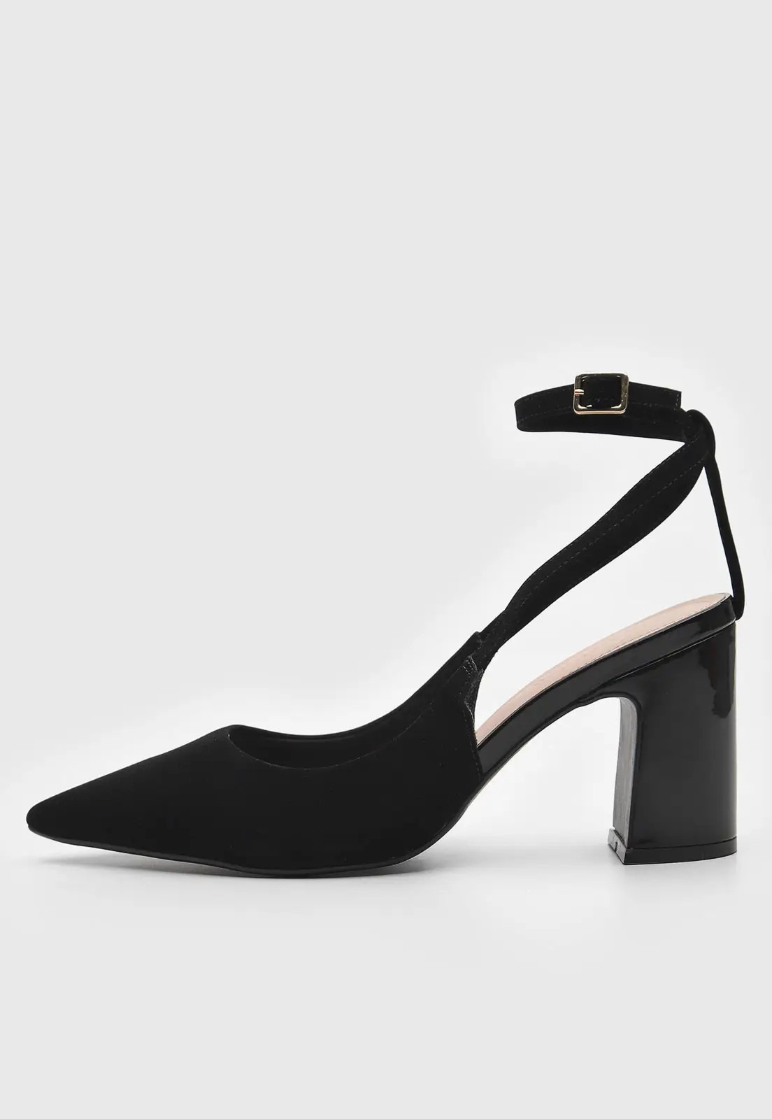 Scarpin Bebecê Fivela Preto | Dafiti (BR)