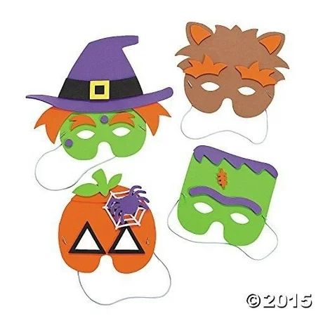 Oriental Trading Company Halloween Mask Craft Kit - Crafts for Kids &amp; Hats &amp; - Walmart.co... | Walmart (US)