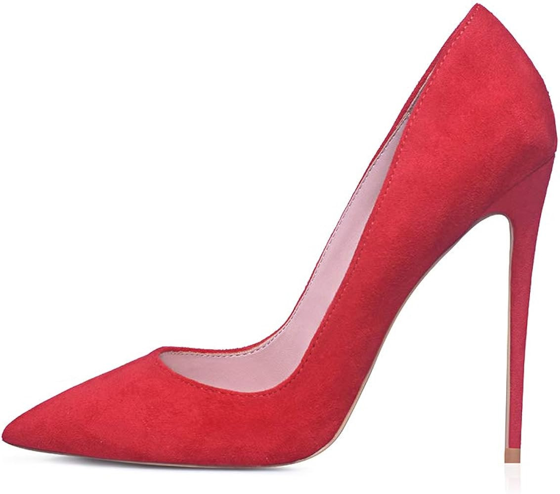 Elisabet Tang High Heels, Women Pumps Pointed Toe Stilettos 4.7 inch/12cm Sexy Heels Party Shoes | Amazon (US)