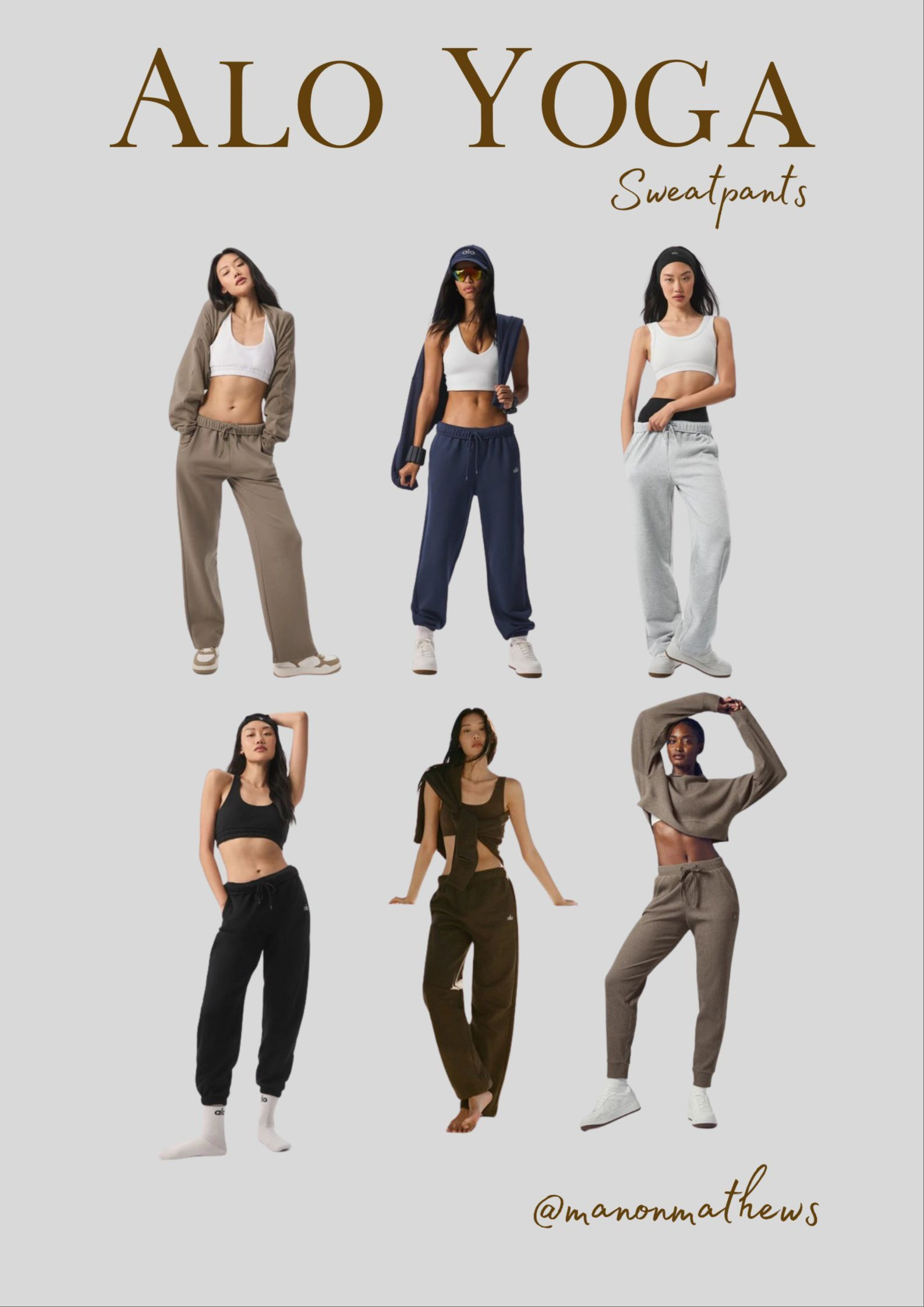These comfy sweats are perfect for lounging at home or running errands. Pair them with your favorite Alo top for a complete look!  #AloYoga #Sweatpants

#LTKworkwear #LTKActive #LTKstyletip