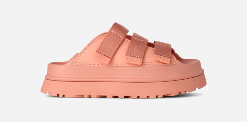 UGG® Women's GoldenGlow Slide Sandals in Sun Pink, Size 8 | UGG (US)