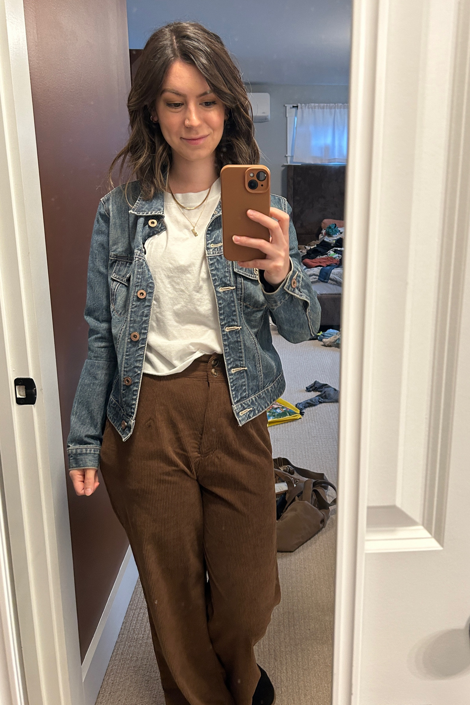 Nevermind the messy room.. This is a favorite cozy outfit of mine. Love corduroy!

#LTKStyleTip