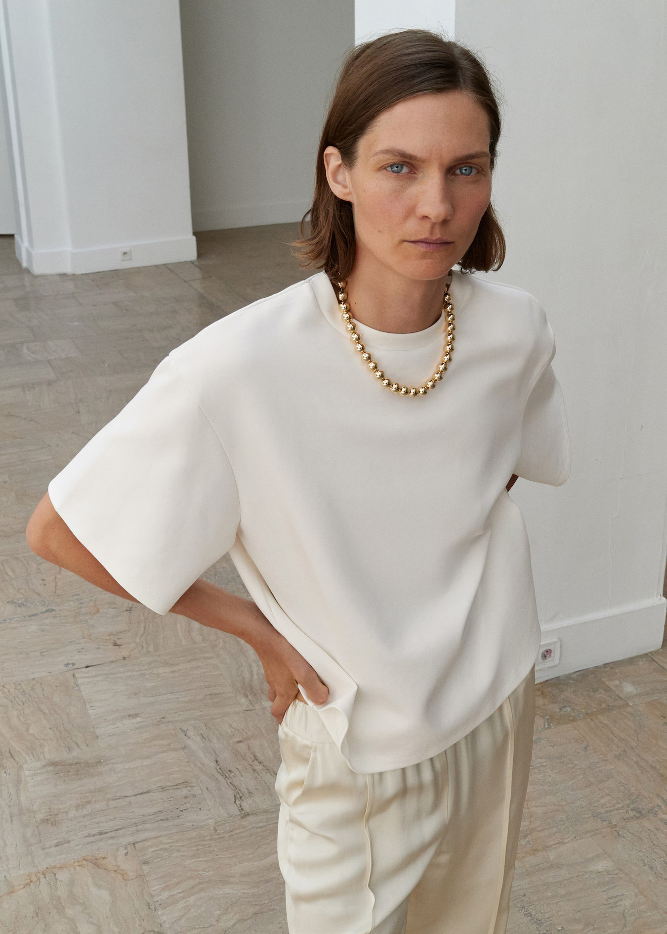 Oversized cotton t-shirt - Women | MANGO United Kingdom | Mango EU