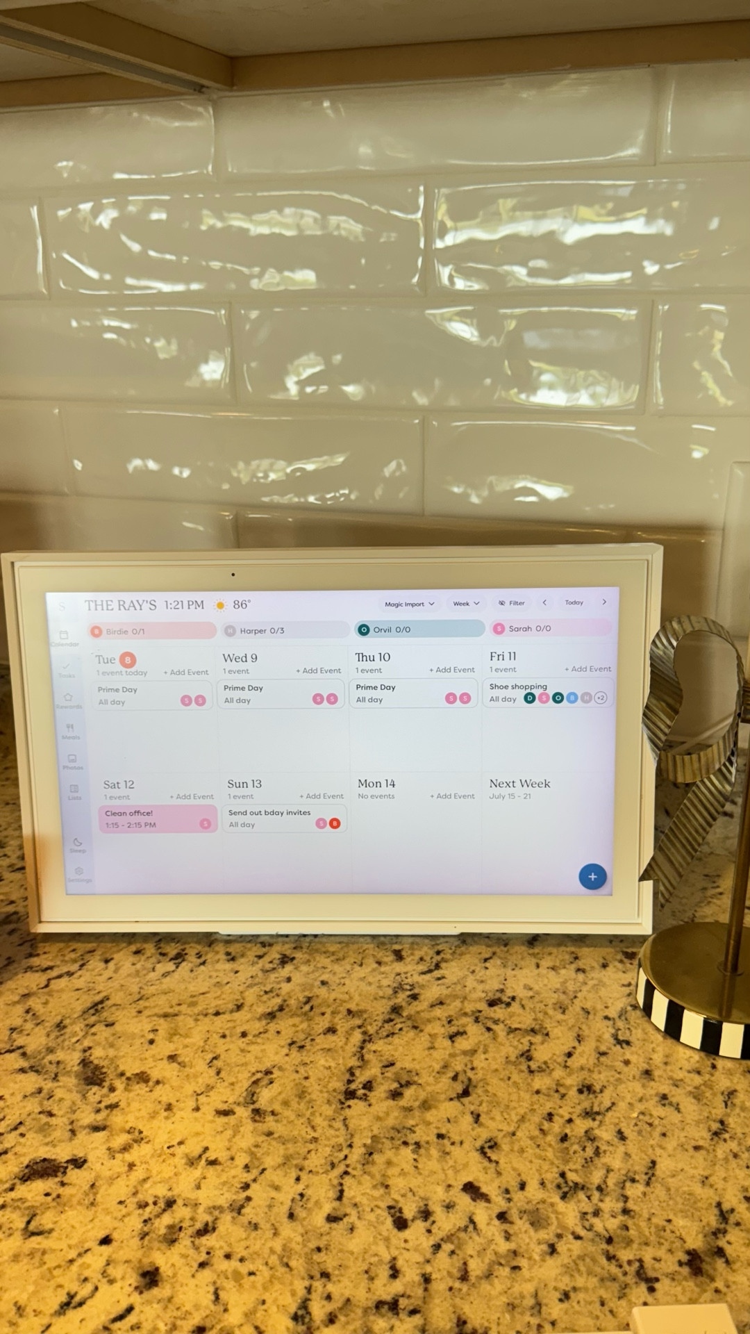 My favorite calendar to use in the kitchen. It’s aesthetic clean white and you can edit the settings however you want and also you can add photos and I’ll make a slideshow. It’s really really cute. We get a ton of compliments out of it + part of the Amazon prime sale , which is a win-win

Organization, calendar, aesthetic, prime, Amazon, calendar, office must have, desk kitchen must have, organized, family, organization, photo album

#LTKSaleAlert #LTKHome #LTKSeasonal