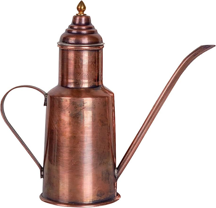 Amazon.com: Bakır Concept Copper Oil Bottle, Copper Oil Cruet, Handmade Copper (Oxidised Copper)... | Amazon (US)