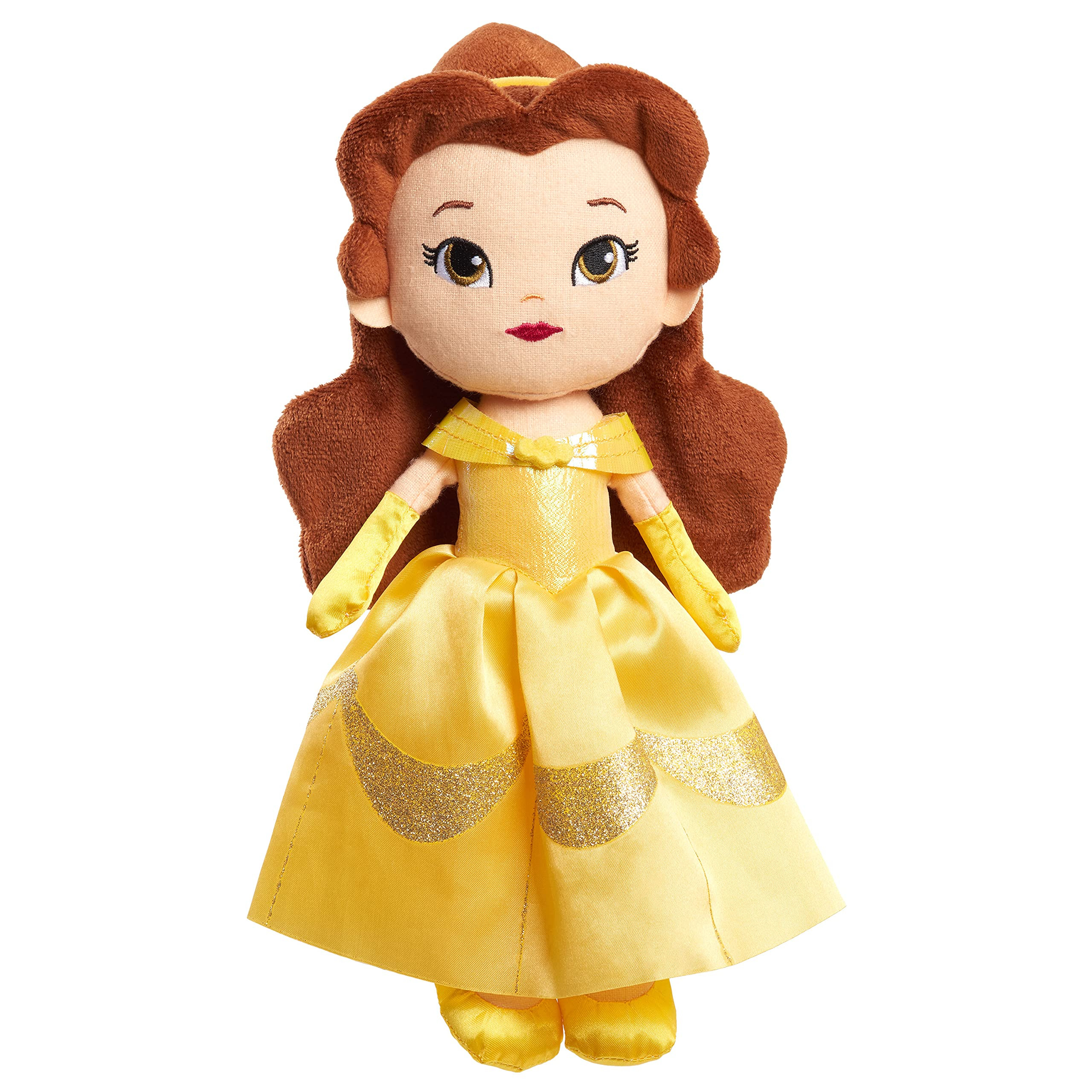 Disney Princess So Sweet 12-Inch Plush Belle in Yellow Dress, Beauty and the Beast, Kids Toys for... | Amazon (US)