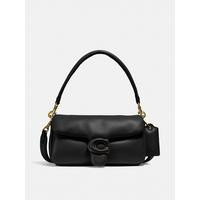 COACH Pillow Tabby 26 Leather Shoulder Bag - Black | Very (UK)
