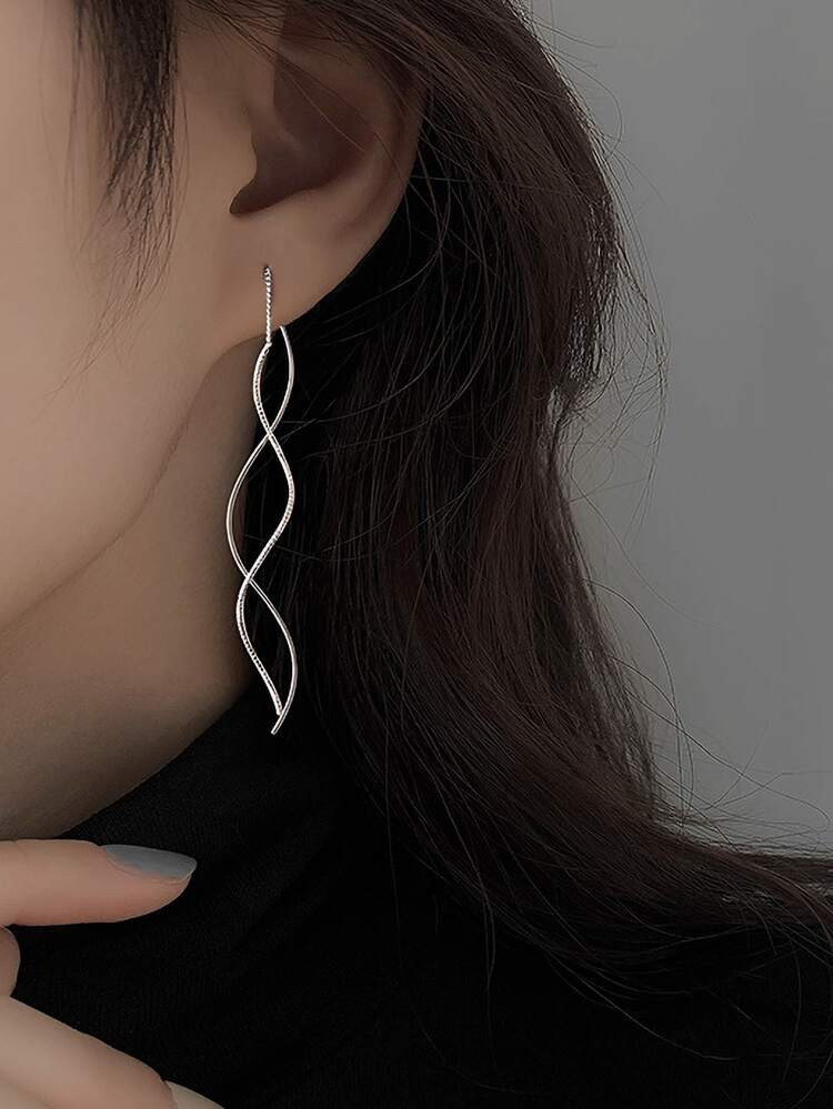 Brincos de fio de liga | SHEIN