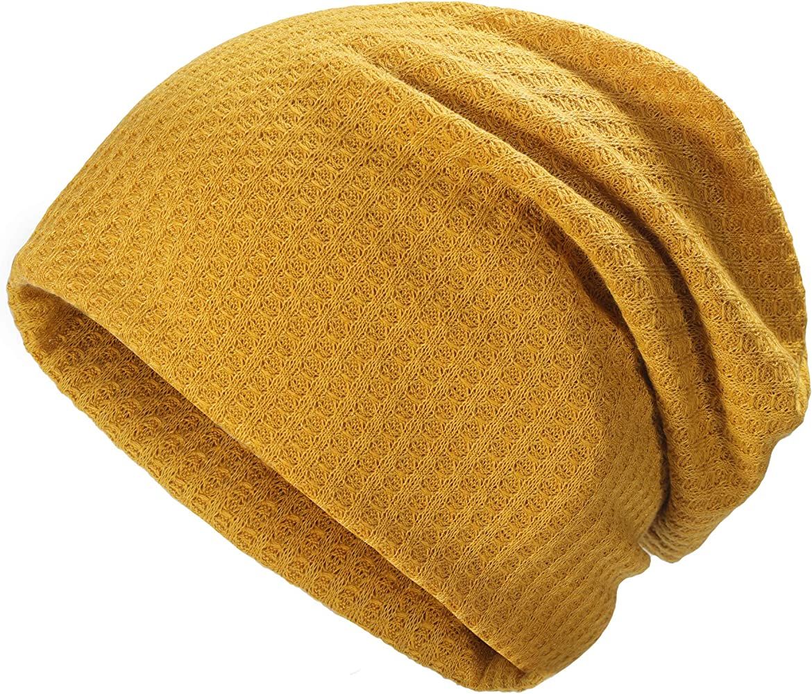 ZLYC Women Fashion Knit Slouchy Beanie Hat Thin Stretch Skull Caps | Amazon (CA)