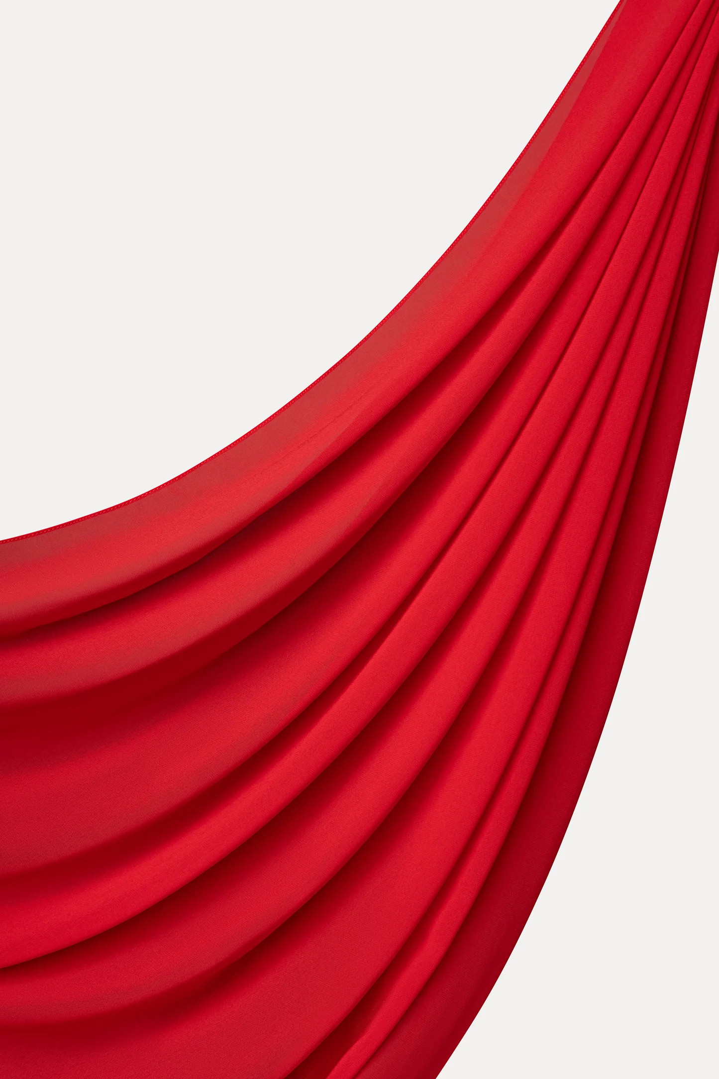 Red Chiffon Hijab | Haute Hijab