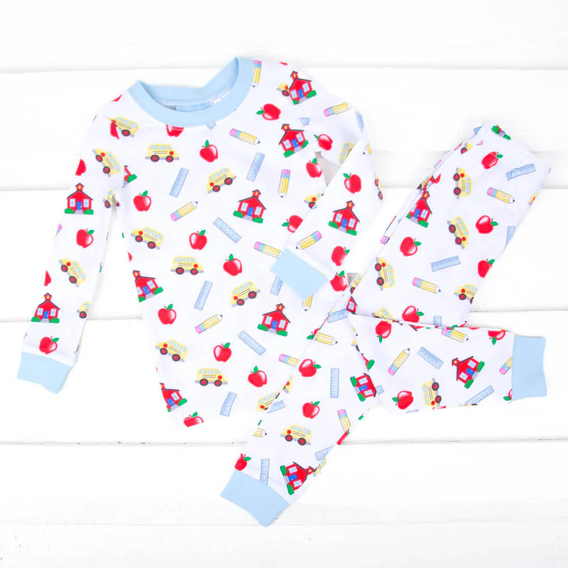 Back To School Print Pajamas | Classic Whimsy