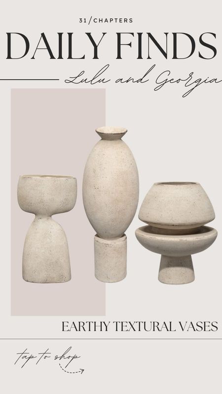 Lulu and Georgia, vases, table decor, spring stem, organic modern

#LTKhome