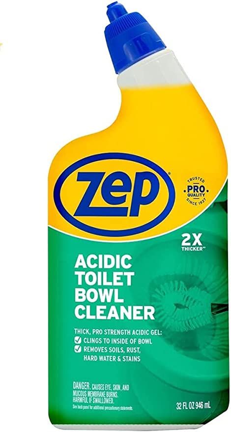 Zep Acidic Toilet Bowl Cleaner, 32 Oz | Amazon (US)