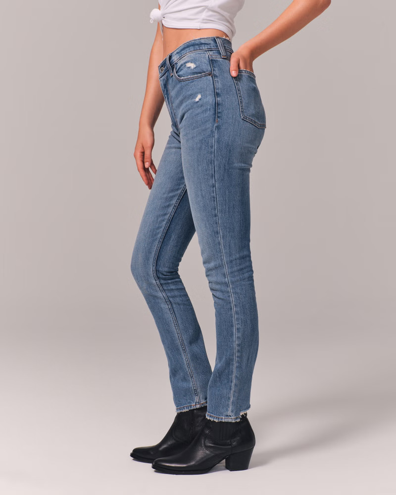 High Rise Skinny Jean | Abercrombie & Fitch (US)