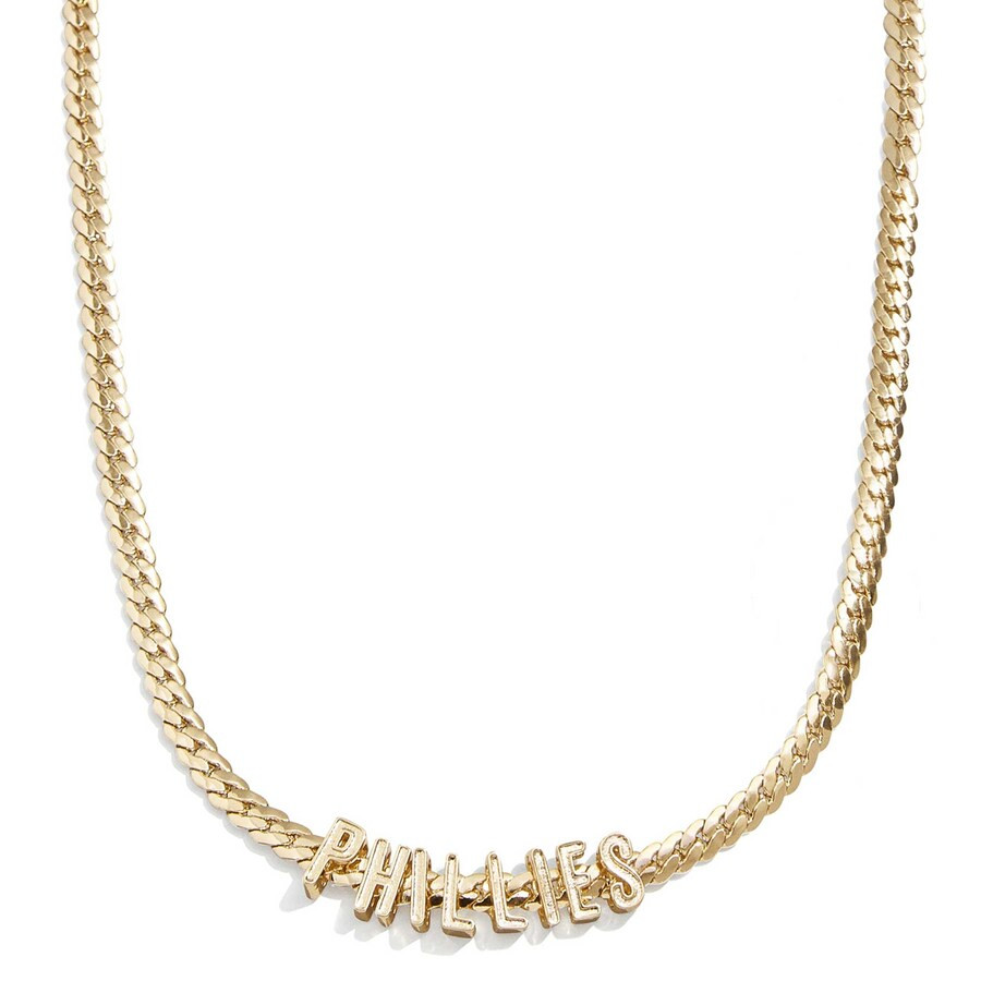Philadelphia Phillies BaubleBar Curb Necklace | Fanatics