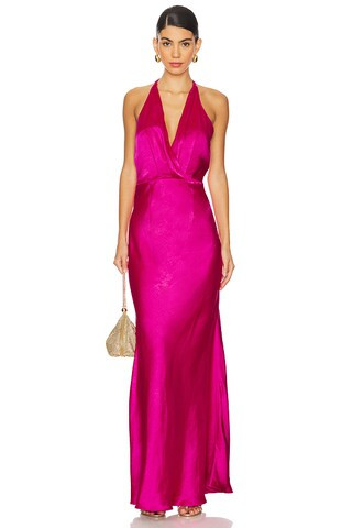 ELLIATT Aria Maxi Dress in Fuchsia from Revolve.com | Revolve Clothing (Global)