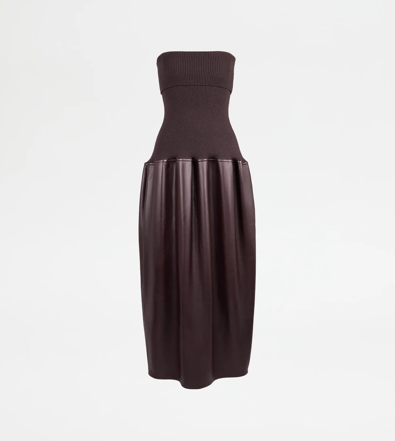 Dress in Wool and Leather | SPARE