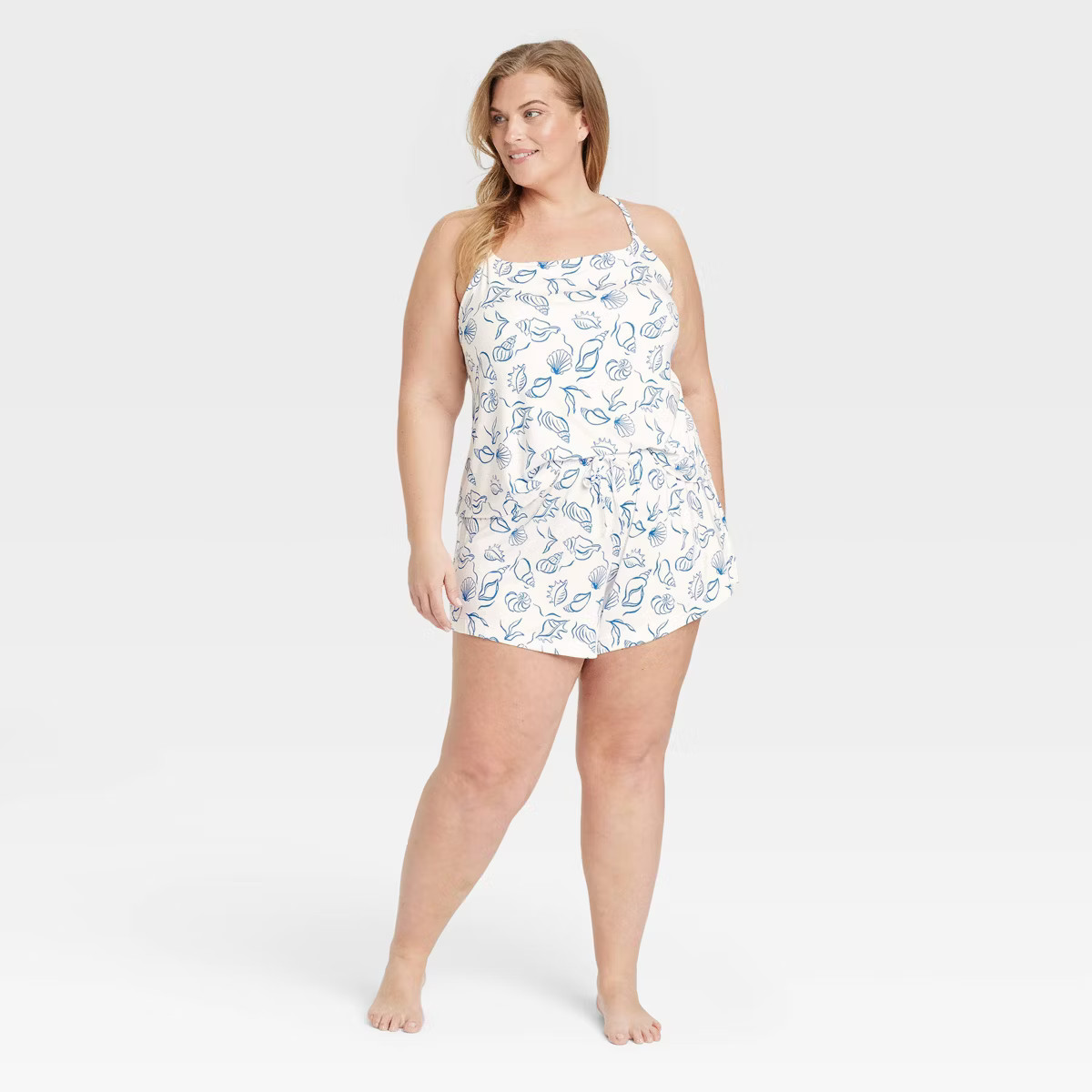 Women's Cloud Knit Tank Top and Shorts Pajama Set - Auden™ | Target