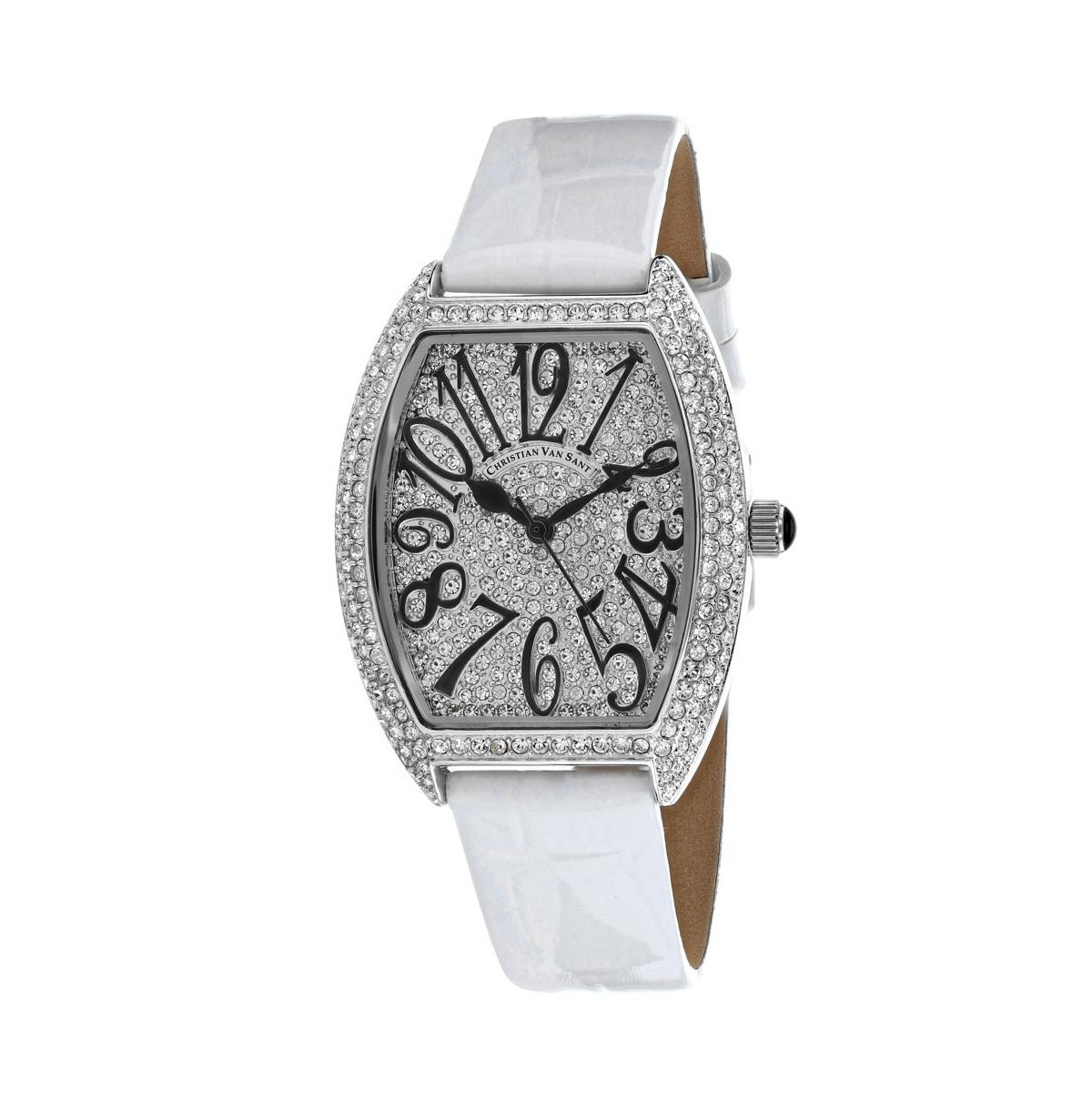 Christian Van Sant Women's Elegant White Dial Watch - CV4821W - White | Macy's