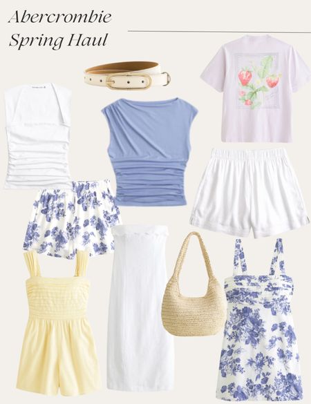 Abercrombie spring haul! Wearing  medium in every piece! Perfect outfits for vacation and spring/summerr

#LTKbump