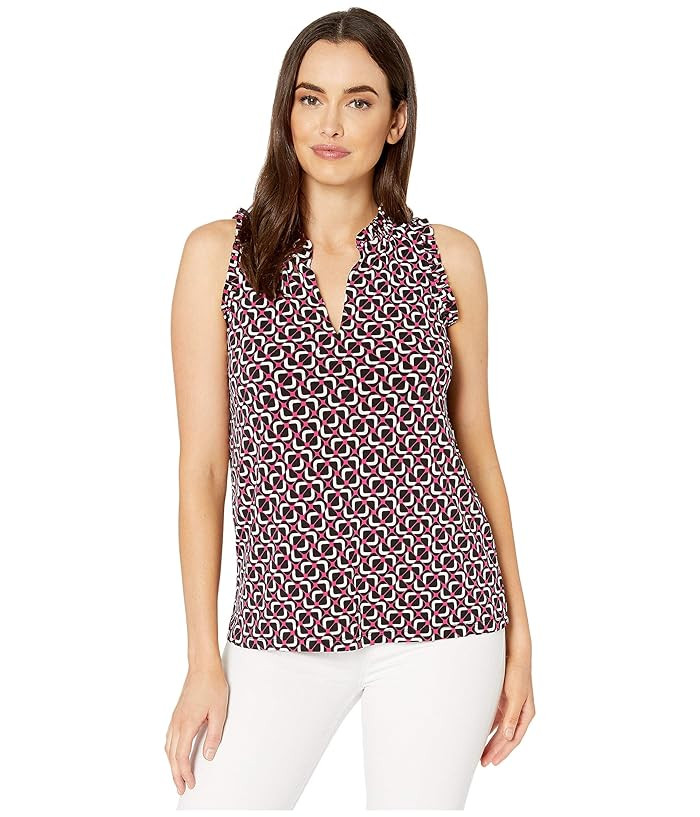 Mod Foulard Ruffle Tank | Zappos