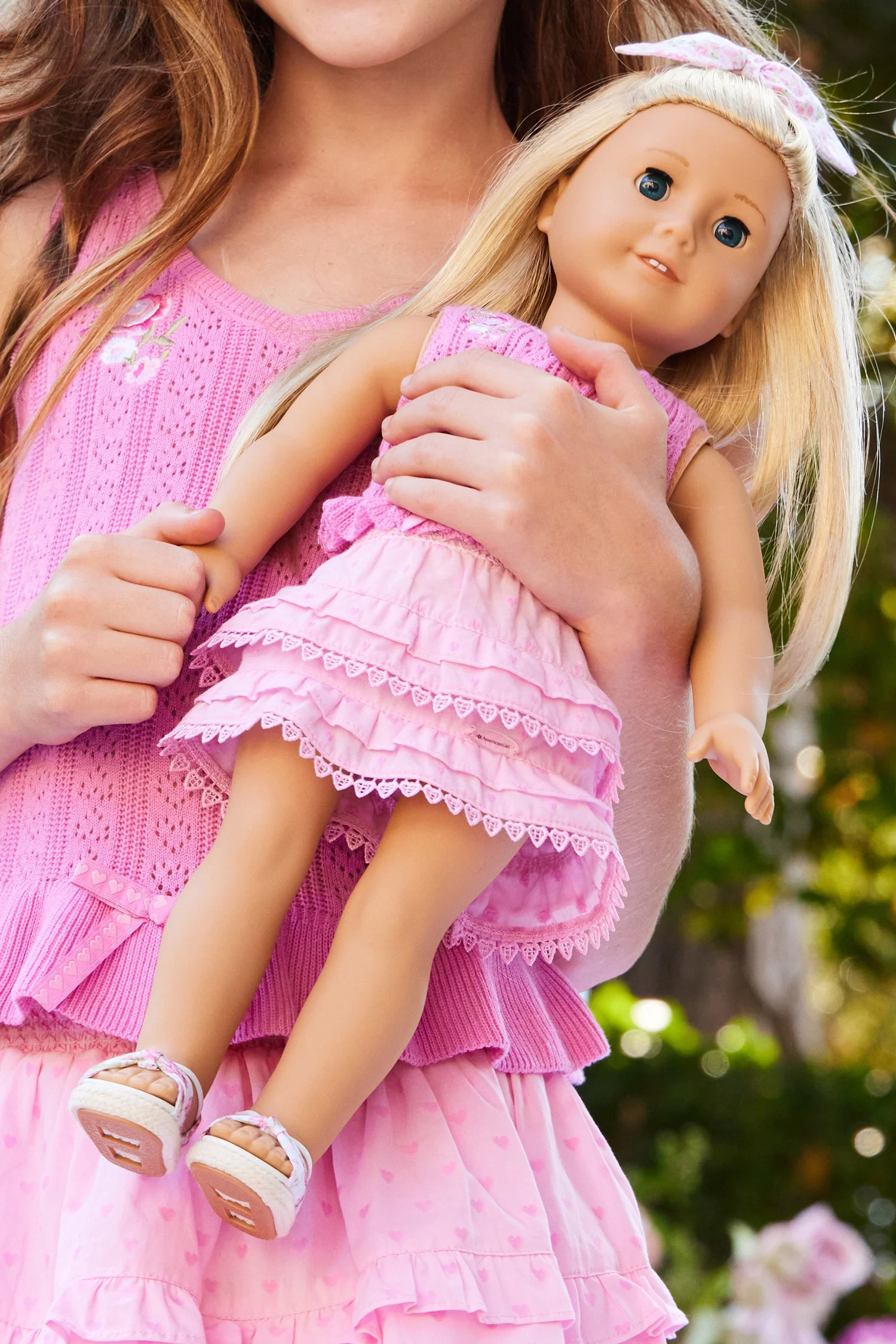 LoveShackFancy x American Girl Doll Rosy Ruffles Billie Skirt | LOVESHACKFANCY