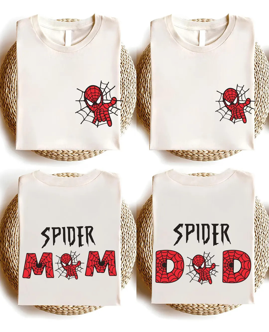 Custom Family Spider Shirt, Spider Dad Shirt, Spider Mom Shirt, Spiderman Family Shirt, Marvel Fa... | Etsy (US)