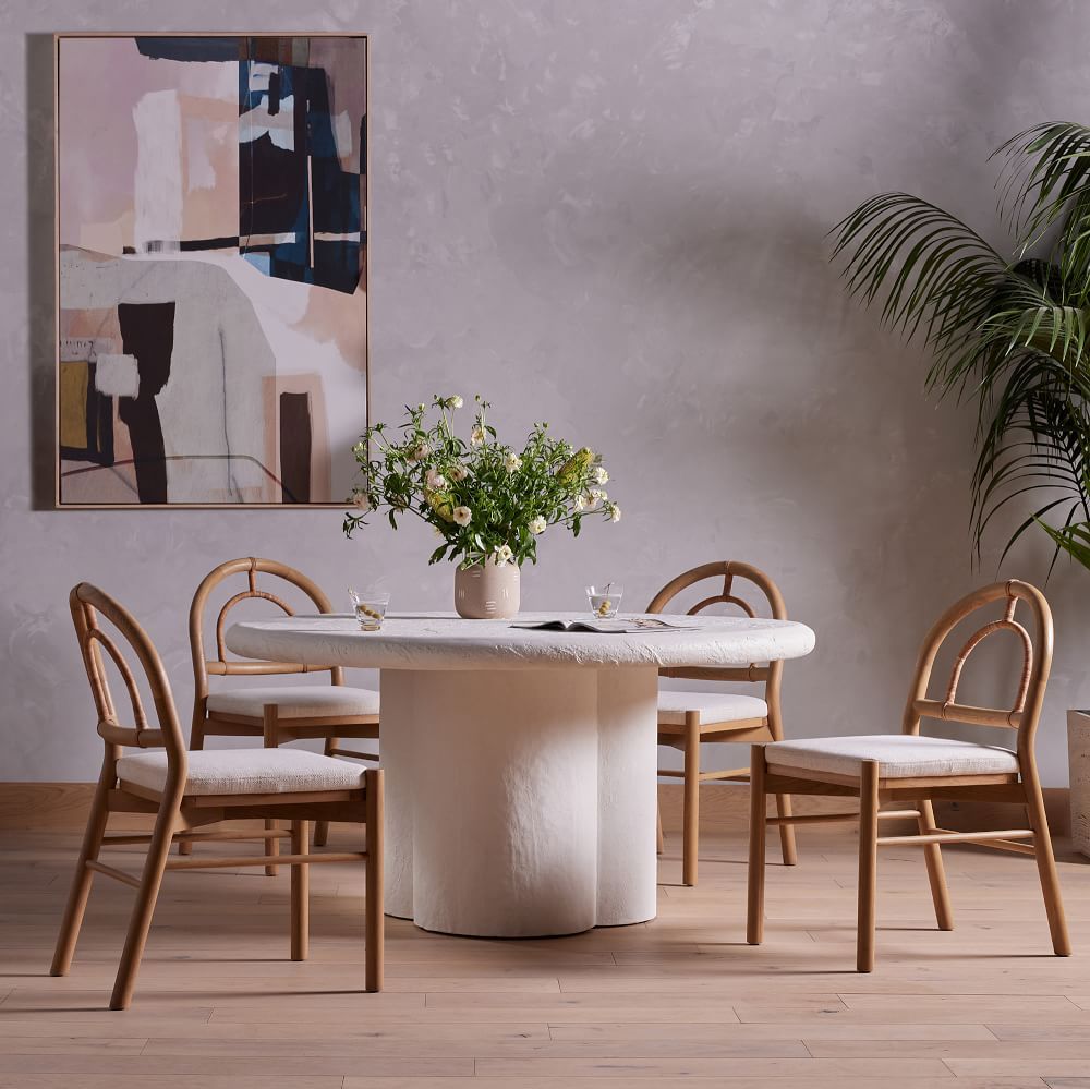 Malfa Round Dining Table (60&quot;) | West Elm (US)