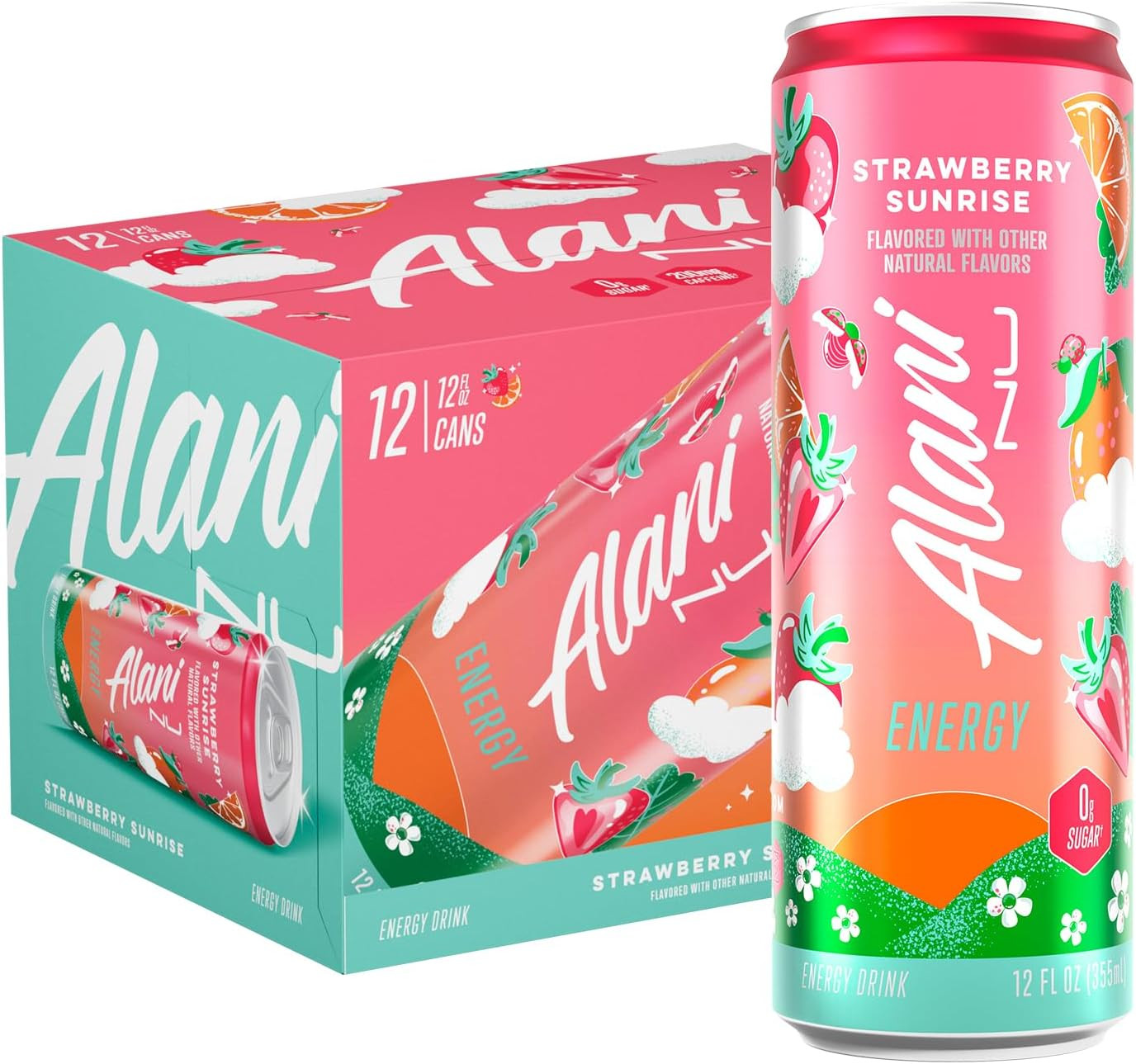 Alani Nu CHERRY TWIST Sugar Free, Low Calorie Energy Drinks,...
 | Amazon (US)