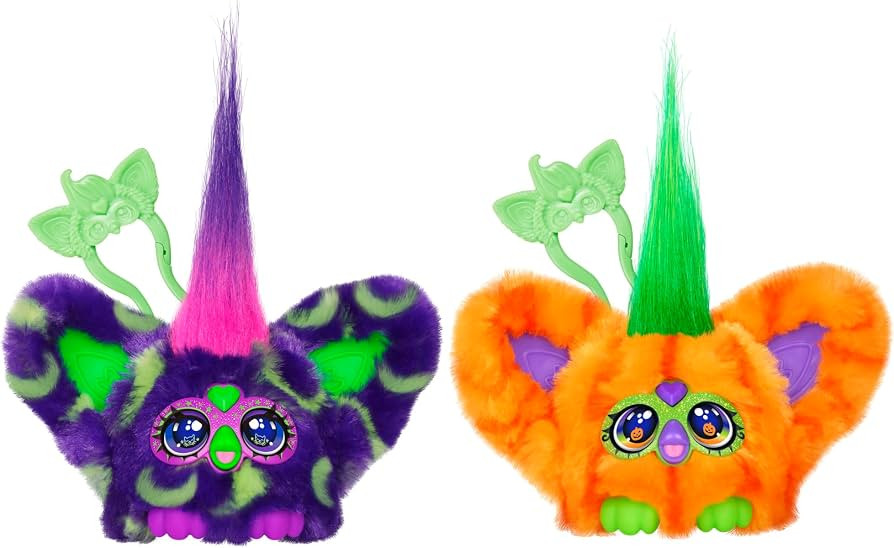 Furby Furblets 2 Pack of Fall Edition Mini Friends Trick-Ee & Boo-Kin, Electronic Plush Toys, Mul... | Amazon (US)