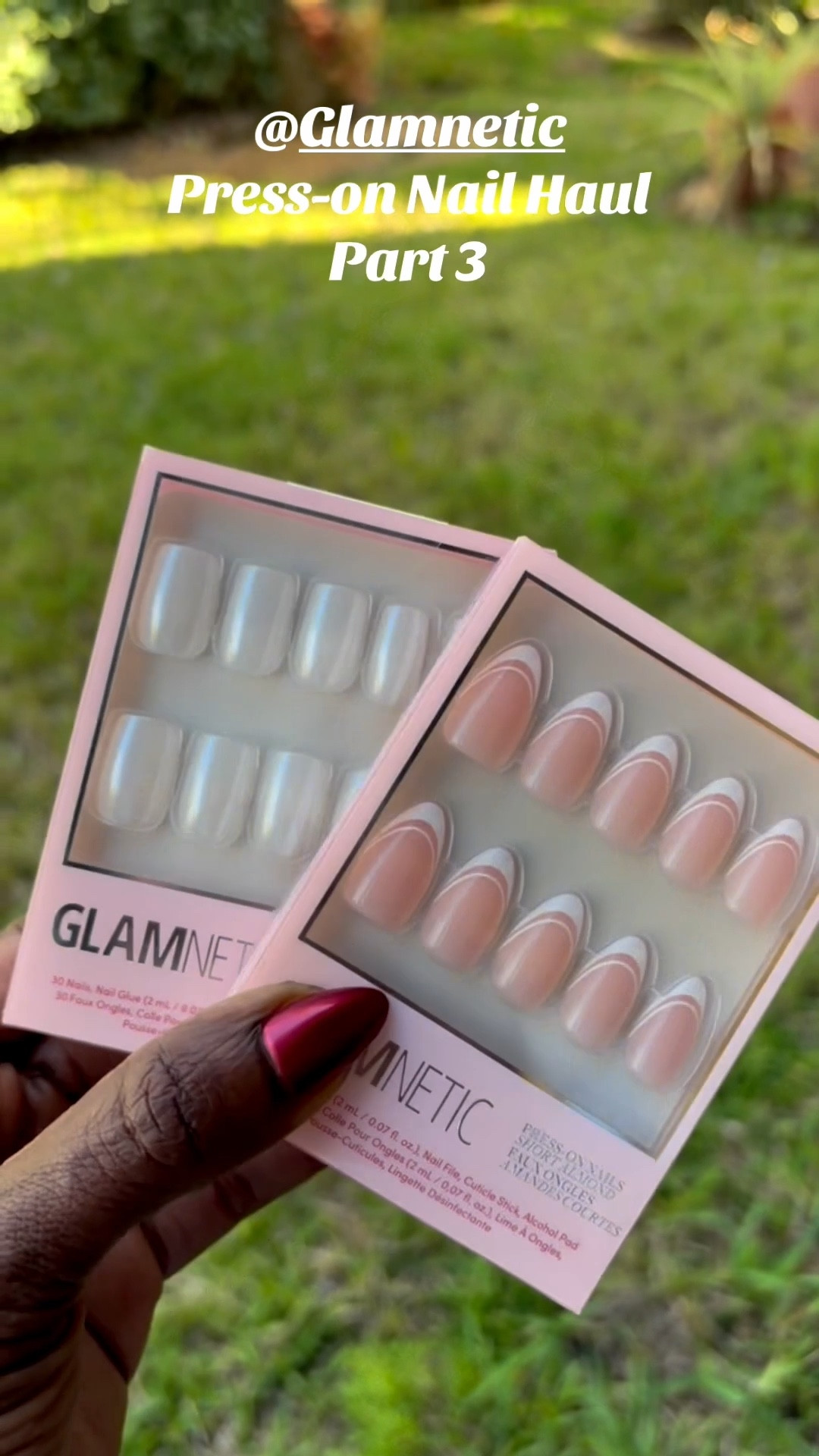 Soft life but make it effortless 💅🏽✨ These Glamnetic press-ons are giving clean girl energy in the best way.

Bailey is that soft white shimmer moment, simple but still doing everything. And Paris?! That double French detail is so chic, so elevated… she’s a quiet statement.

These were the last two from my haul and honestly… they did NOT disappoint 🤍

If you love a polished, put-together look without the salon trip, yeah… you need these.

#CleanGirlAesthetic #SoftLifeVibes #PressOnNails 

#LTKOver40 #LTKBeauty #LTKselfcare