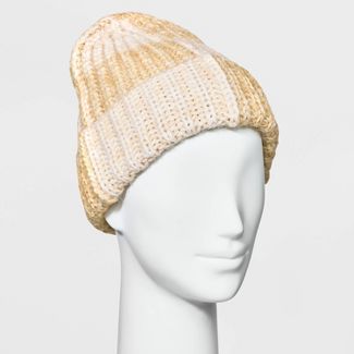 Women's Check Ribbed Beanie - Universal Thread™ | Target