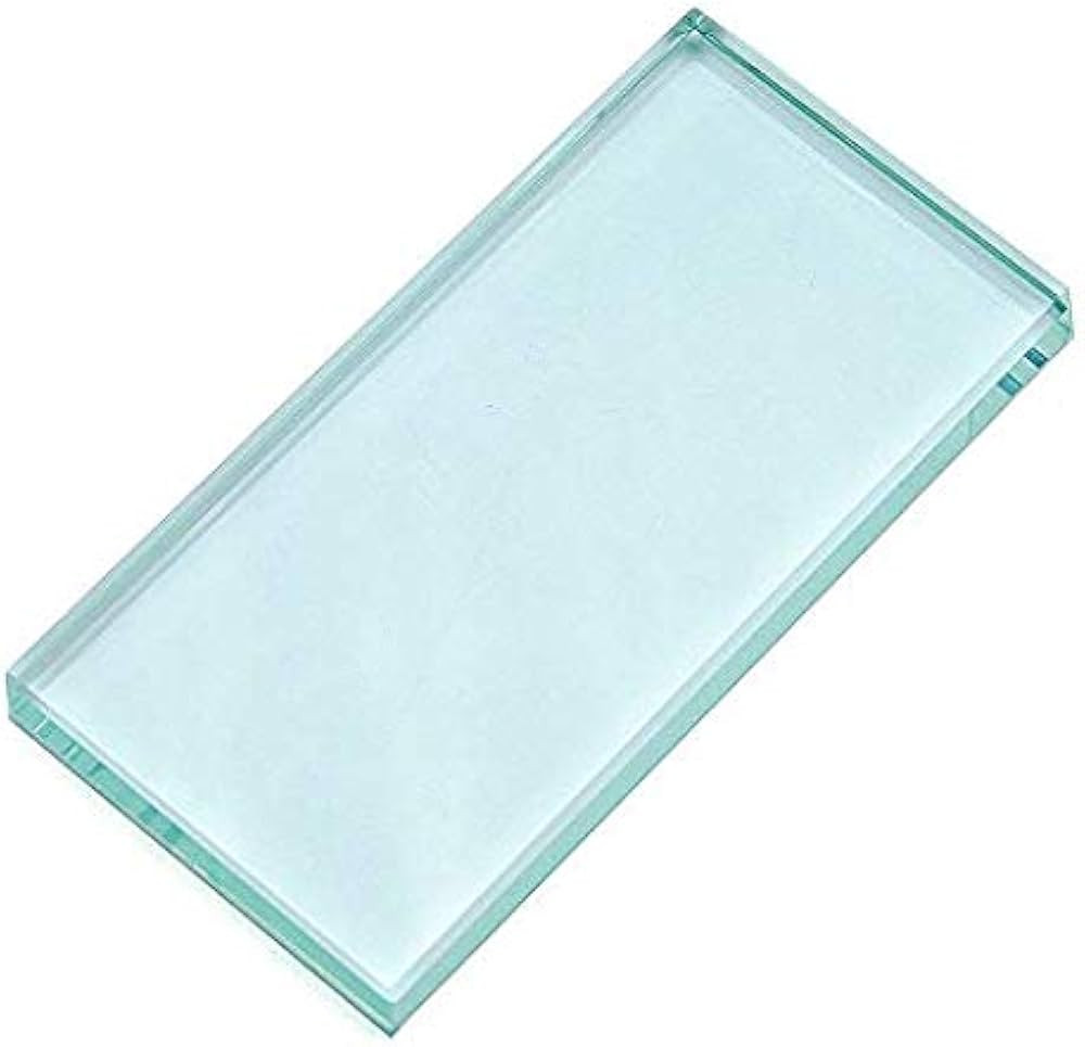 Pro Nail Art Painting Color Toning Glass Board Glass Makeup Palette Eyelash Extension Adhesive Gl... | Amazon (US)