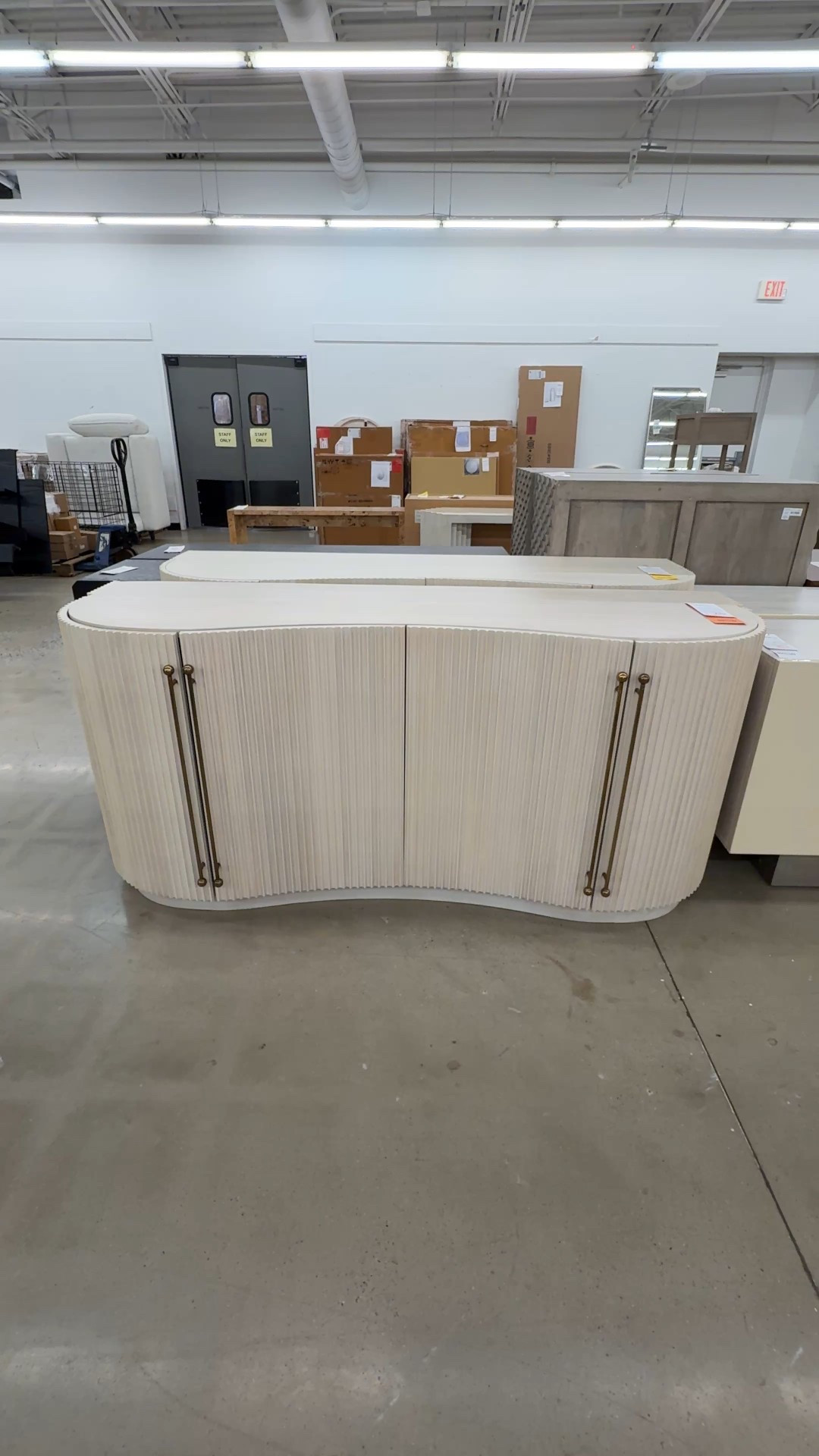 Every detail on this piece is just gorgeous! 😍 The Coastline 72” Oak Wood Fluted Credenza by Brigette Romanek is truly a work of art — from the sculpted fluted doors to the soft whitewashed oak finish. 🤍 It’s not only stunning to look at but also super functional, with plenty of interior space for storage. A timeless statement piece that brings texture, elegance, and a touch of modern luxury to any room! ✨ Linked here along with a few similar styles!#CrateAndBarrel #Sideboard #ChicFurniture

#LTKHome #LTKStyleTip #LTKSaleAlert