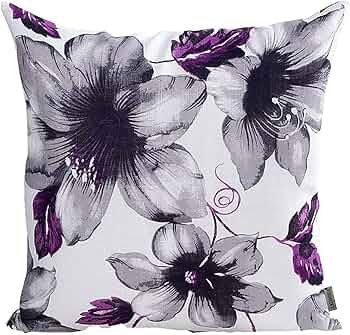 LAZAMYASA Printed Rose Cover Pillows Case Soft Throw Pillow Double-Sided Digital Printing Couch P... | Amazon (US)