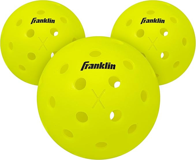 Franklin Sports X-40 Outdoor Pickleballs - Official Ball of USA Pickleball, APP Tour + US Open - ... | Amazon (US)