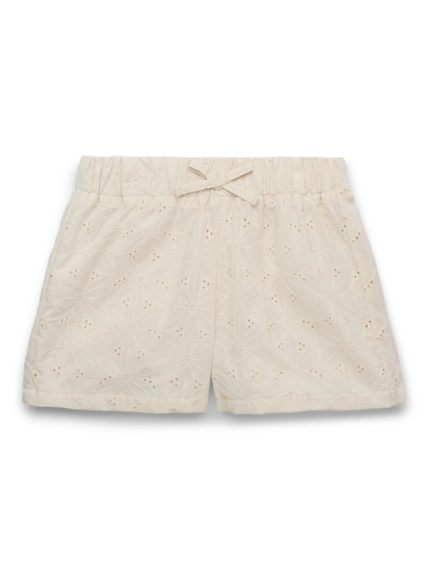 Wonder Nation Girls Eyelet Shorts, Sizes 4-18 & Plus | Walmart (US)