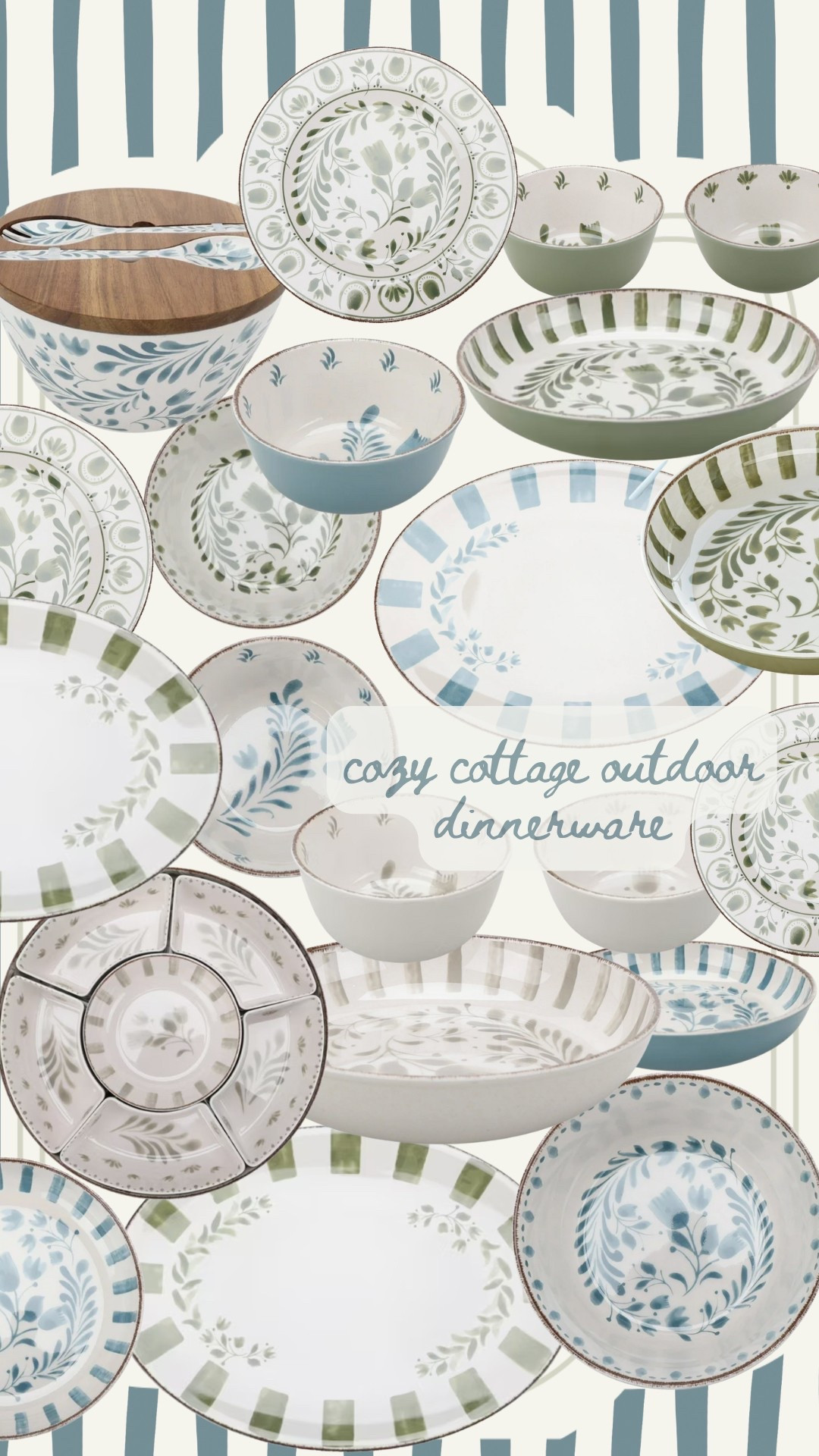 Cozy cottage farmhouse outdoor dinnerware - starting at less than $3!! 

#LTKSeasonal #LTKHome #LTKParties