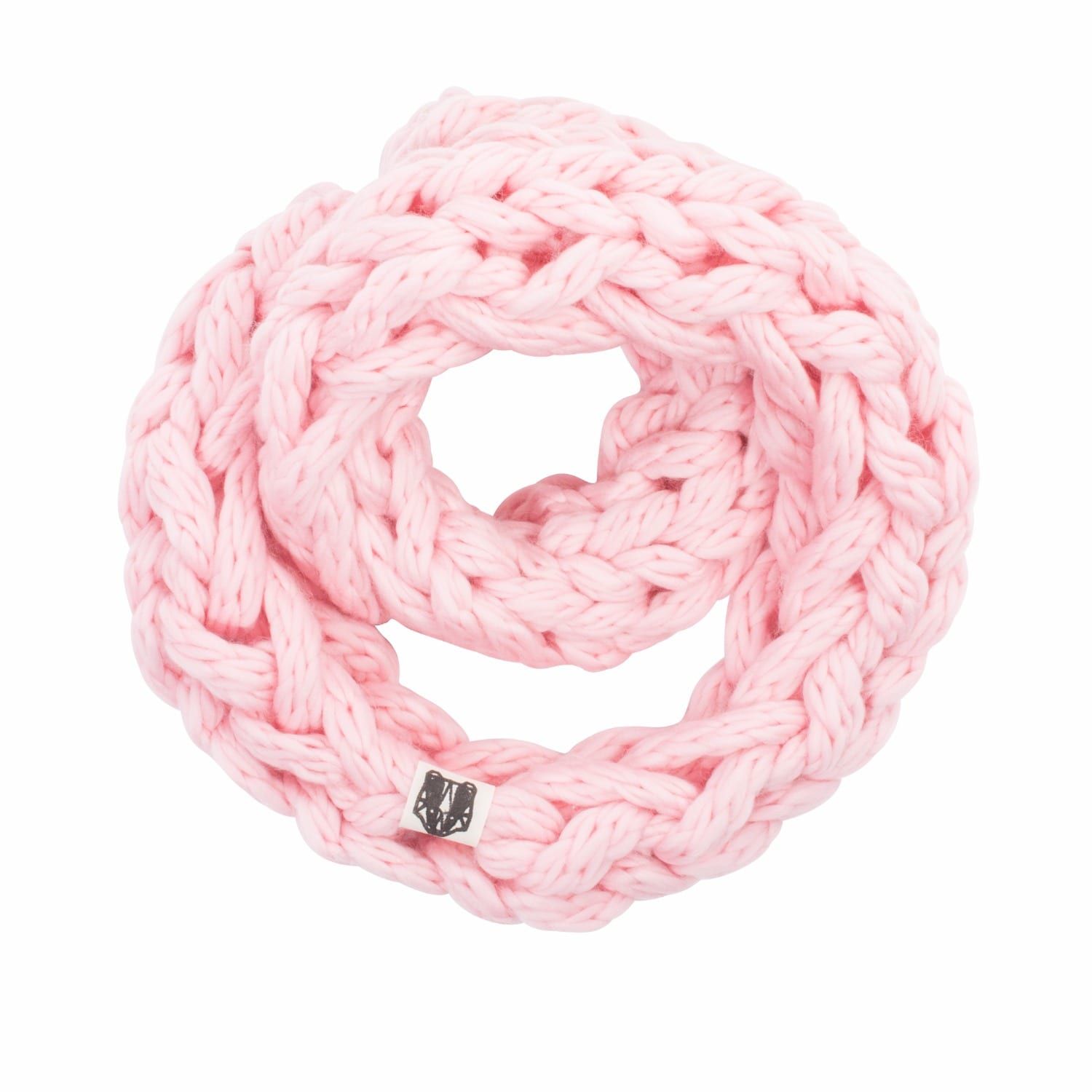 Handsome Badger - Women's Hearn Infinity Scarf in Millenial Pink | Wolf & Badger (US)