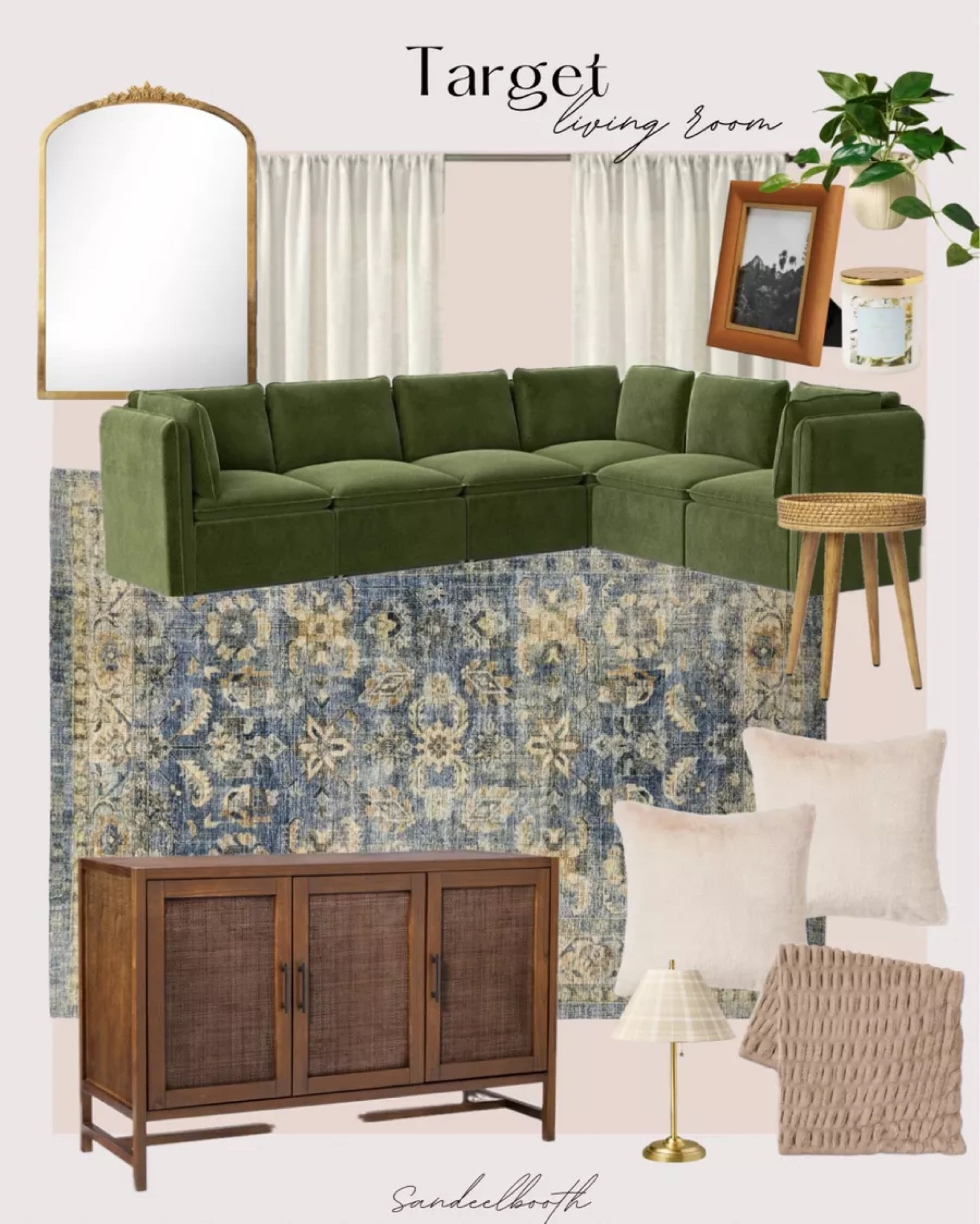 Warm, welcoming target living room🎉 Sectional- throw - Coffee Table - side table - wall mirror - curtains - home refresh - living room decor - home decor - decor under $50

#LTKHome #LTKFindsUnder50 #LTKFamily